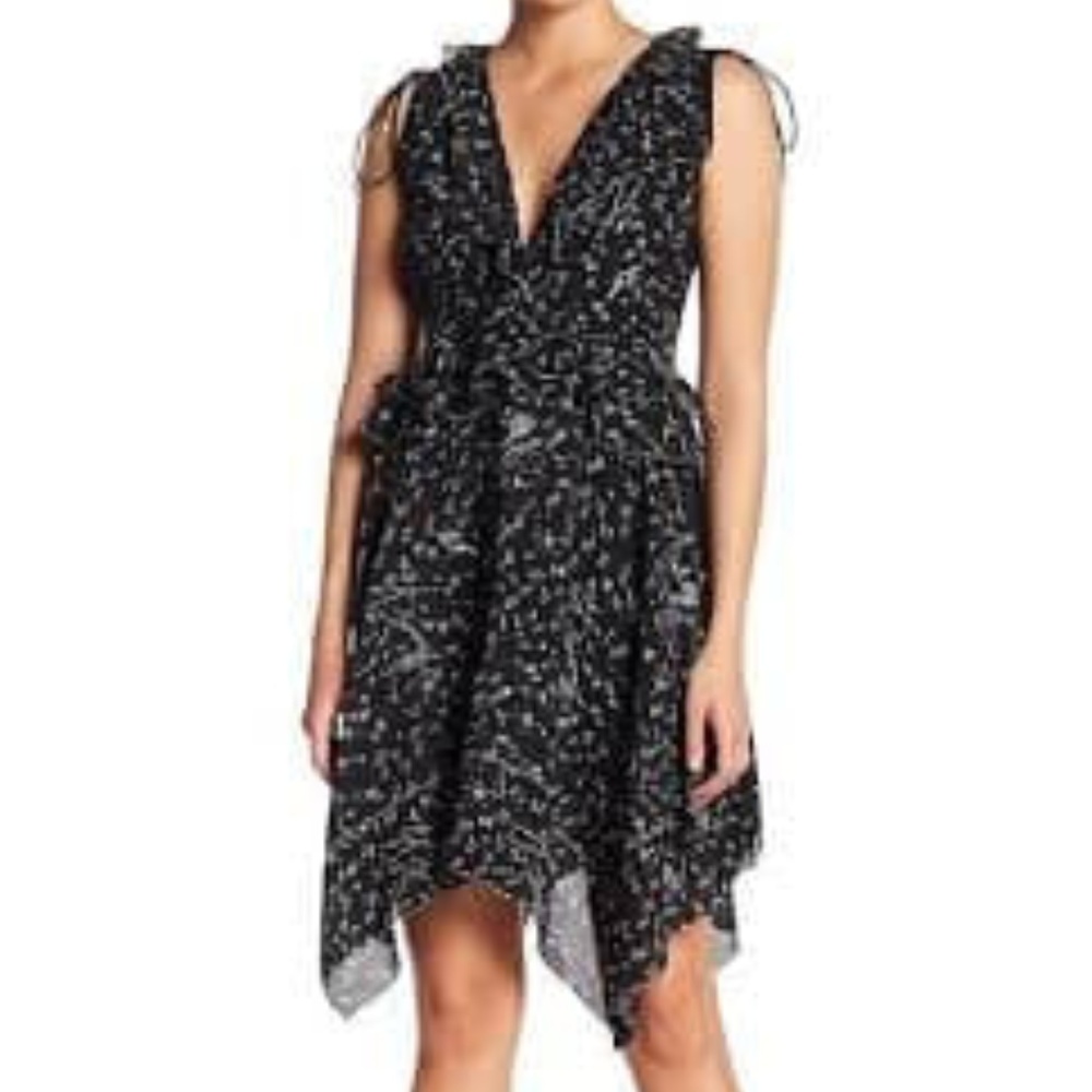 Derek Lam 10 Crosby Dress 4 Silk Chiffon Party